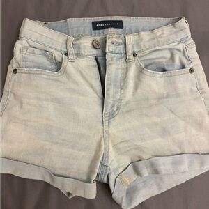Aeropostale Light Wash Jean Shorts